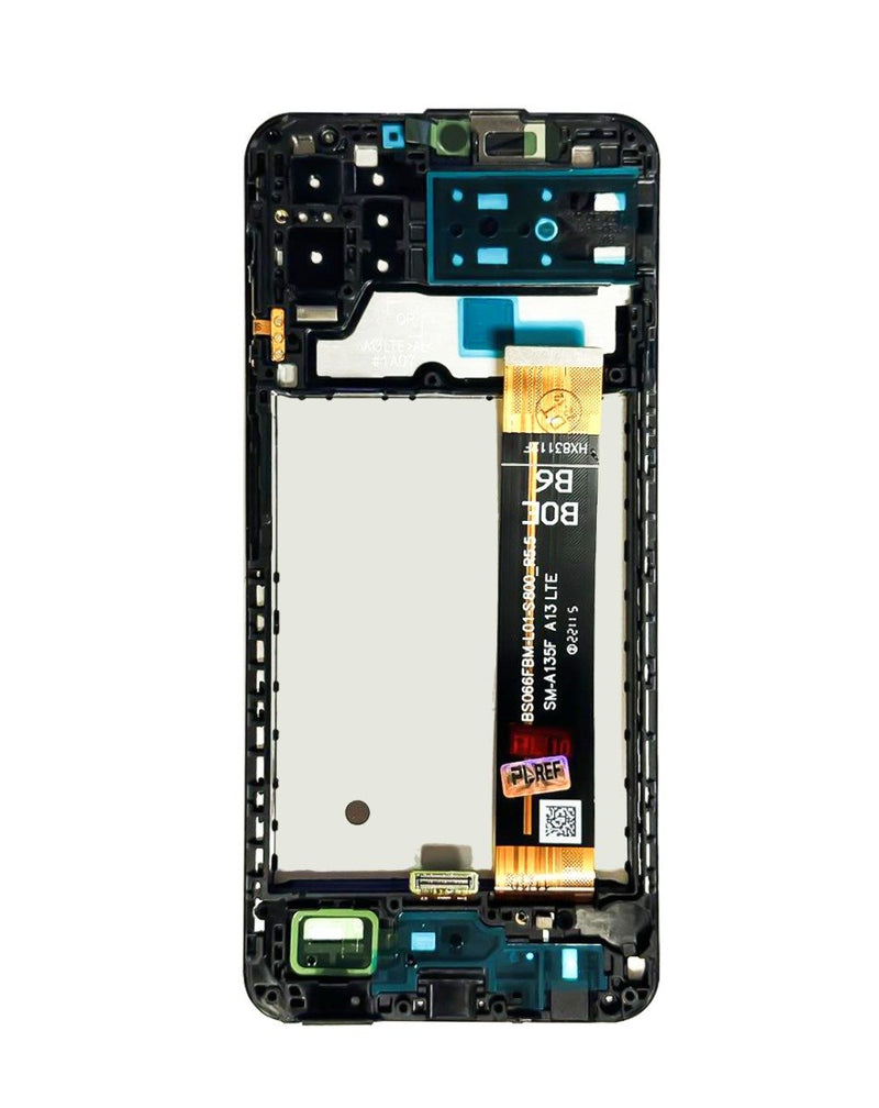 Reparación de pantalla con marco para Samsung Galaxy A13 4G en Guatemala.
