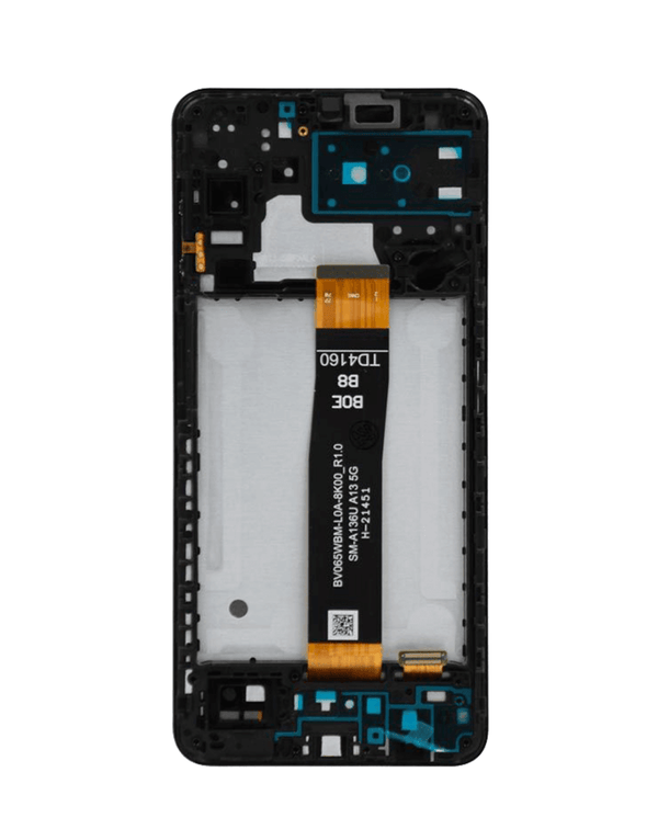Pantalla con marco Galaxy A13 5G (A136U / 2021) (Premium) ideal para reparaciones en Guatemala, encuentra el mejor precio en mayoristas de pantallas Galaxy.