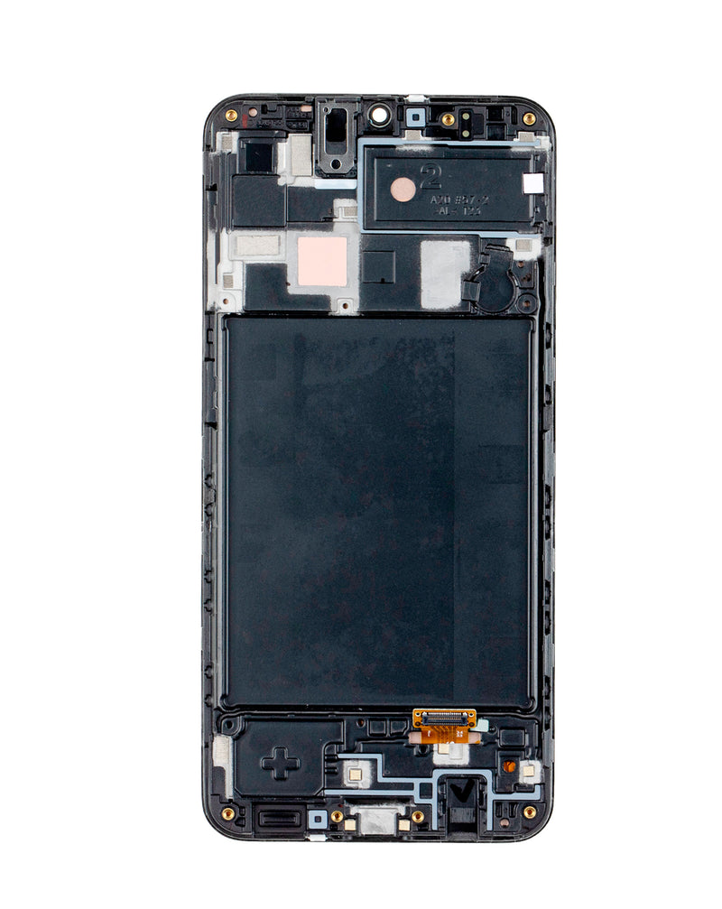 Reparación de pantalla con marco para Samsung Galaxy A20 en Guatemala.