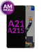 Mayorista de pantallas sin marco para Galaxy A21 (A215 / 2020) en Guatemala.
