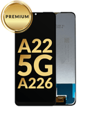 Reparación de pantalla sin marco premium para Samsung Galaxy A22 5G en Guatemala.