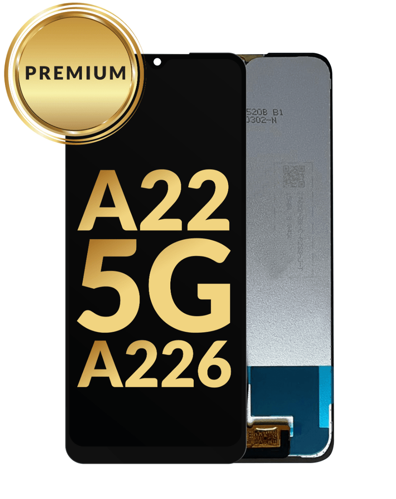 Reparación de pantalla sin marco premium para Samsung Galaxy A22 5G en Guatemala.