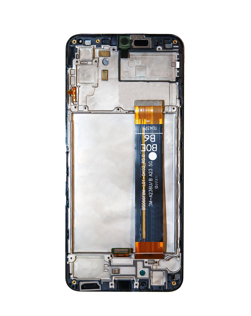 Reparación de pantalla con marco para Samsung Galaxy A23 5G en Guatemala, mayorista de pantallas LCD.