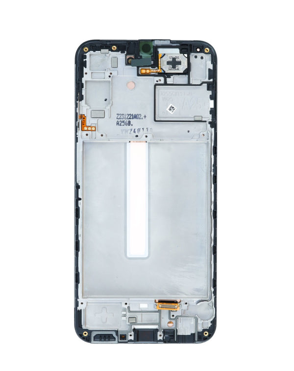 Reparación de pantalla original con marco para Samsung Galaxy A25 5G en Guatemala.