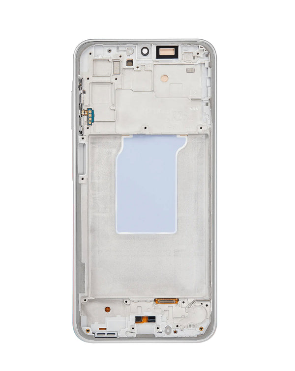 Reparación de pantalla OLED con marco para Galaxy A26 en Guatemala.