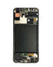 Haz reparaciones con partes originales en Guatemala, como la pantalla OLED con marco para Galaxy A30s (A307 / 2019).