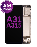Reparación de pantalla con marco incell para Samsung Galaxy A31 en Guatemala.