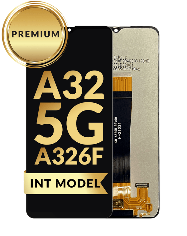 Venta al mayor de pantallas sin marco para Galaxy A32 5G en Guatemala, ideal para reparaciones en talleres especializados.