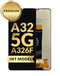 Venta al mayor de pantallas sin marco para Galaxy A32 5G en Guatemala, ideal para reparaciones en talleres especializados.