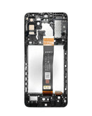 Encuentra la pantalla con marco para Samsung Galaxy A32 5G (A326F / 2021) en Guatemala, ideal para reparaciones y disponible en mayoristas de repuestos de telefonía.