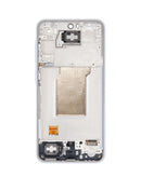 Reparación de pantalla original con marco Samsung Galaxy A35 5G OLED en Guatemala.