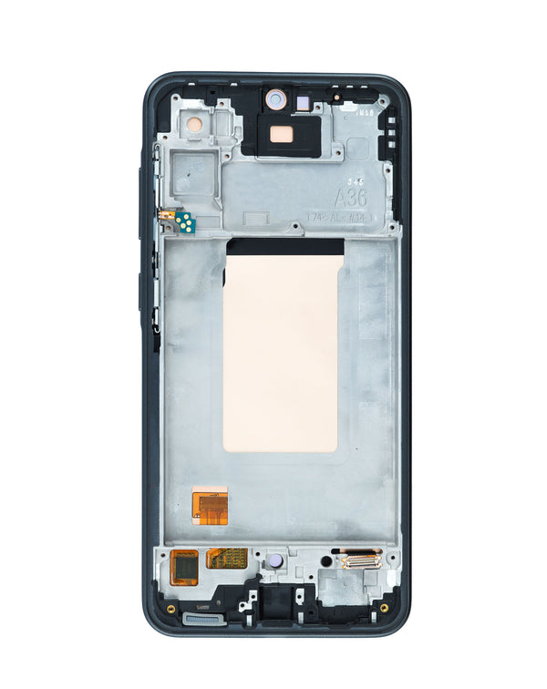 Reparación de pantalla con marco para Samsung Galaxy A36 en Guatemala.