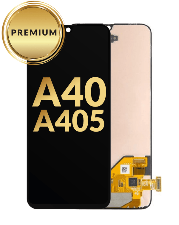 Venta de Pantalla OLED Samsung Galaxy A40 (A405 / 2019) original en Guatemala, compatible con las referencias A405 2019, ideal para reparaciones en talleres y locales de venta.