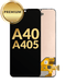 Venta de Pantalla OLED Samsung Galaxy A40 (A405 / 2019) original en Guatemala, compatible con las referencias A405 2019, ideal para reparaciones en talleres y locales de venta.