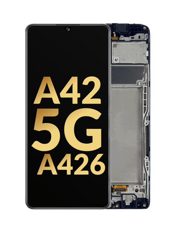 Reparación de pantalla con pantalla original OLED para Samsung Galaxy A42 5G en Guatemala.