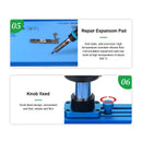 Base de microscopio RELIFE RL-004T con aleación de aluminio y plataforma corrediza en Guatemala.