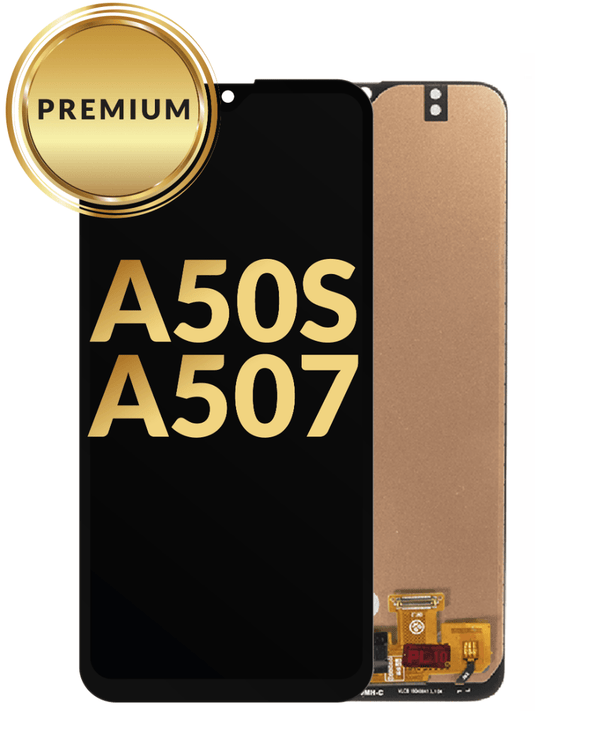 Reparación de pantalla OLED sin marco para Galaxy A50s en Guatemala.