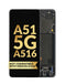 Reparación de pantalla OLED con marco para Galaxy A51 5G (A516 / 2020) en Guatemala.