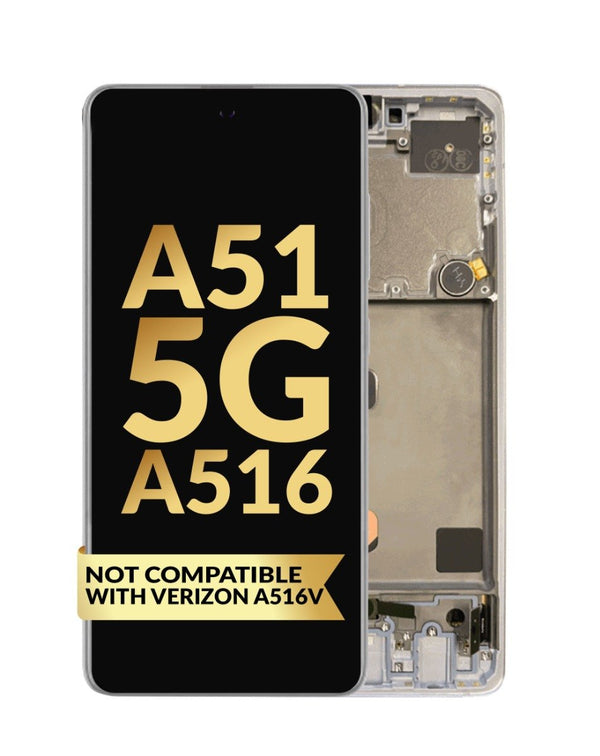 Reparación de pantalla OLED con marco para Samsung Galaxy A51 5G en Guatemala.