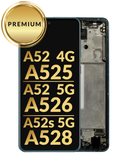 Reparación de pantalla OLED con marco para Galaxy A52, A52 5G y A52s 5G en Guatemala.