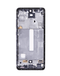 Reparación de pantalla incell sin sensor de huella con marco para Samsung Galaxy A52 en Guatemala.