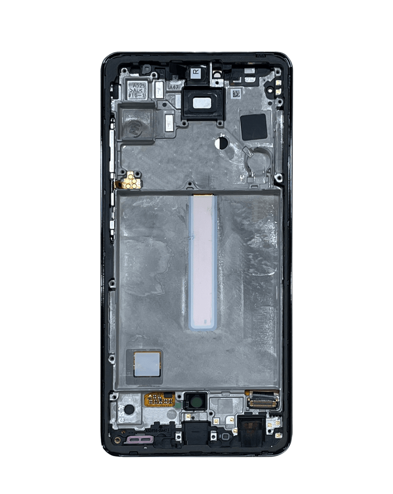 Reparación de pantalla original con marco para Galaxy A52s 5G en Guatemala, encuentre el mejor precio en partes originales en mayoristas autorizados.
