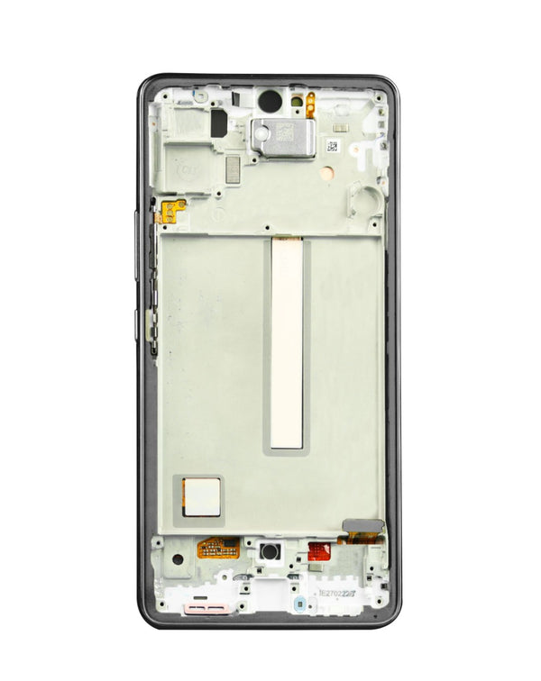 Reparación de pantalla OLED original con marco para Galaxy A53 5G en Guatemala.