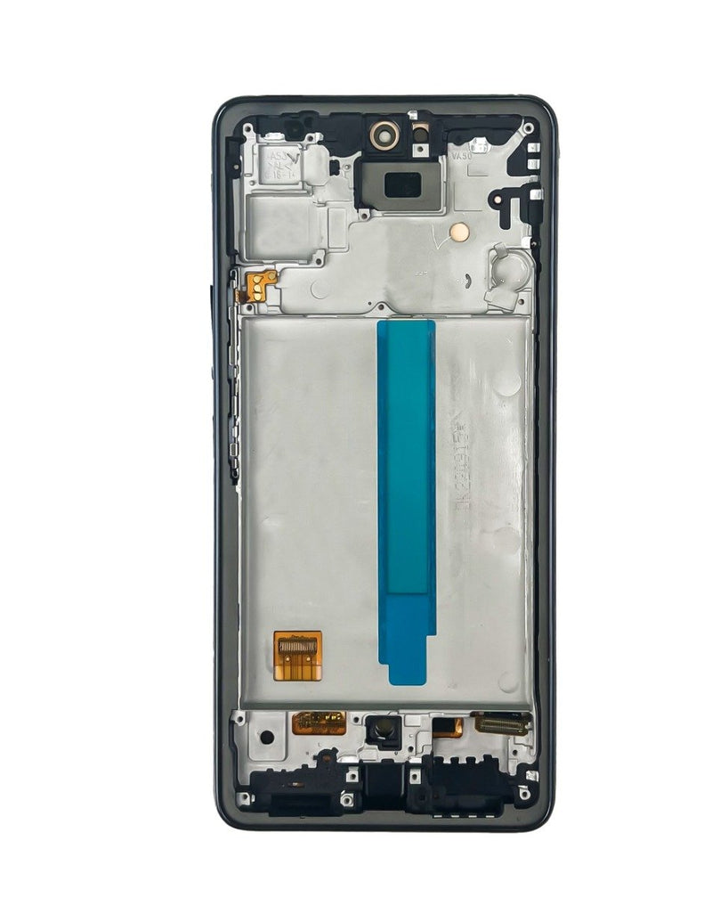 Pantalla OLED con marco para Samsung Galaxy A53 5G en Guatemala, mayorista de repuestos de pantallas Samsung.