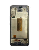Reparación de pantalla original OLED con marco para Samsung Galaxy A54 5G en Guatemala, mayores detalles en BajoPPLCD.