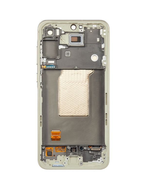 Reparación de pantalla OLED con marco para Galaxy A55 5G en Guatemala, mayorista de pantallas con marco Premium.