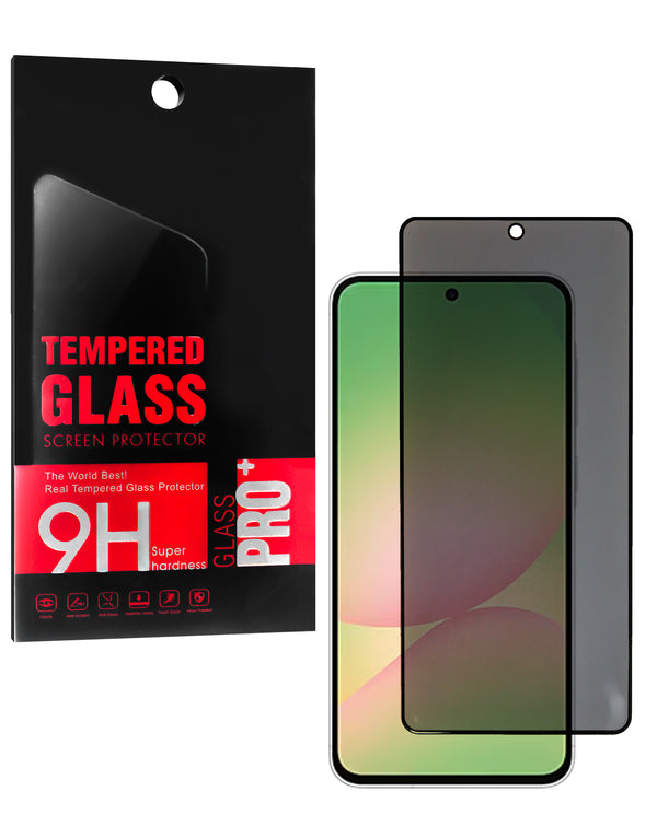 Protector de vidrio templado de privacidad para Samsung Galaxy A56 5G en Guatemala.