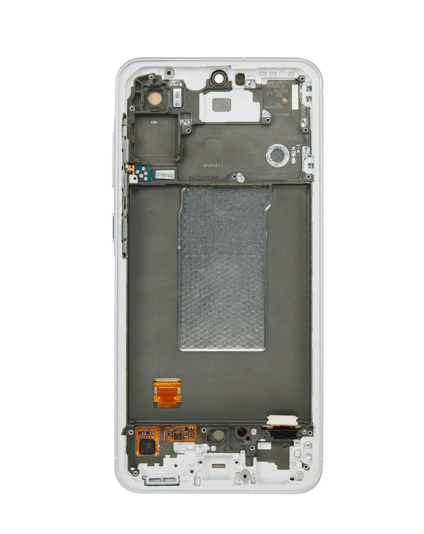 Reparación de pantalla con marco Samsung Galaxy A56 (A566 2025) en Guatemala con pantalla OLED original.