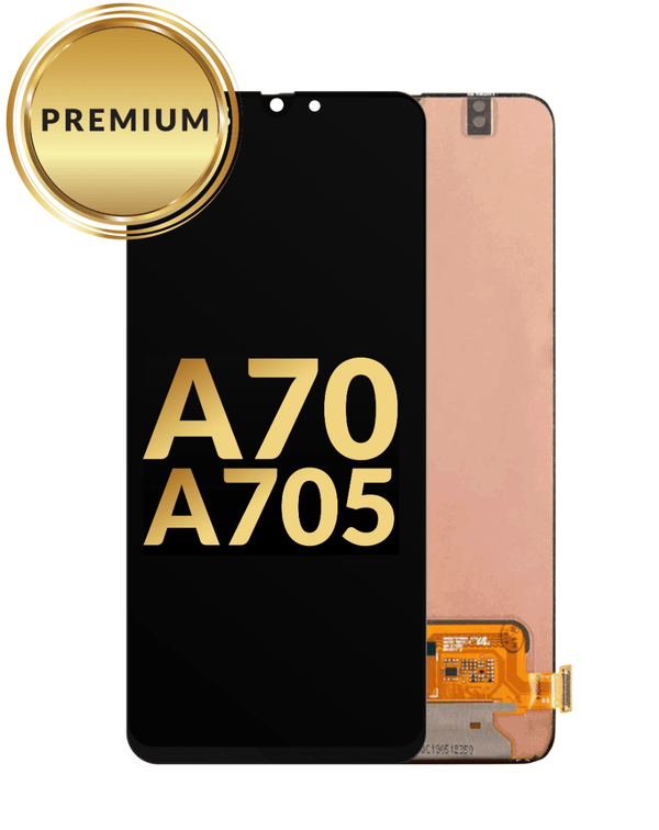 Reparación de pantalla OLED Samsung Galaxy A70 (A705 / 2019) en Guatemala, con calidad premium y servicio de mayorista.
