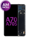 Reparación de pantalla con marco para Samsung Galaxy A70 en Guatemala.