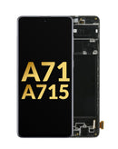 Reparación de pantalla con marco para Samsung Galaxy A71 en Guatemala.