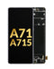 Reparación de pantalla con marco para Samsung Galaxy A71 en Guatemala.