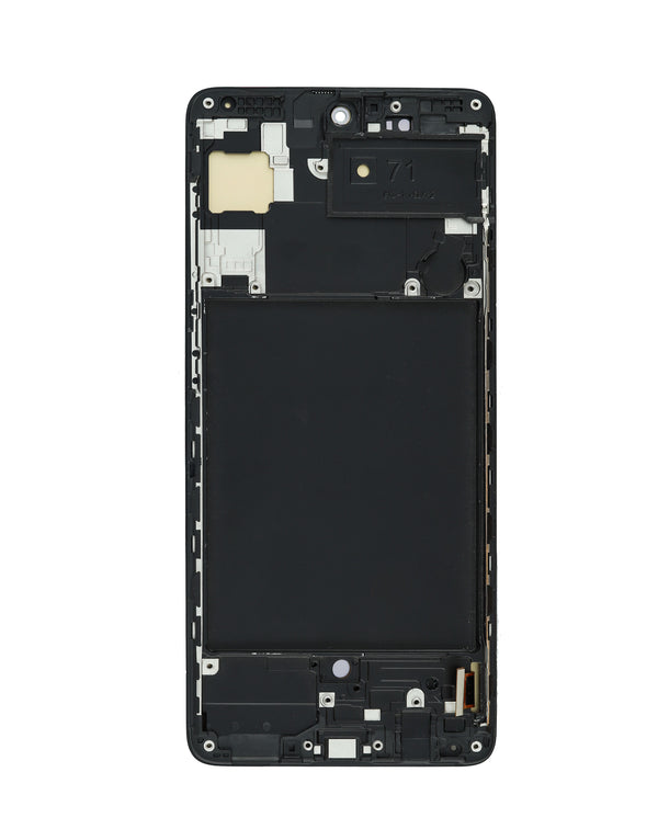 Reparación de pantalla con marco original Samsung Galaxy A71 A715 (2020) en Guatemala.