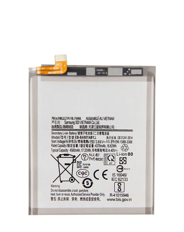 Reparación y venta al por mayor de baterías Galaxy S10 Lite/A71 5G en Guatemala.