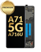 Reparación de pantalla OLED con marco para Samsung Galaxy A71 5G (A716U / 2020) en Guatemala.