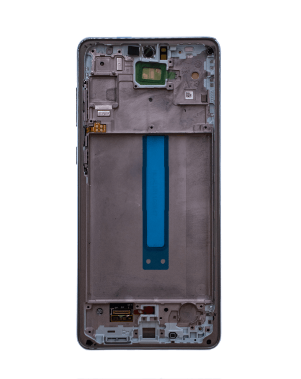 Reparación de pantalla OLED con marco original para Galaxy A73 (A735 / 2022) en Guatemala.