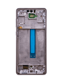 Reparación de pantalla OLED con marco para Galaxy A73 en Guatemala - ¡Encuentra la mejor calidad premium en pantallas Samsung en talleres de reparación de confianza!