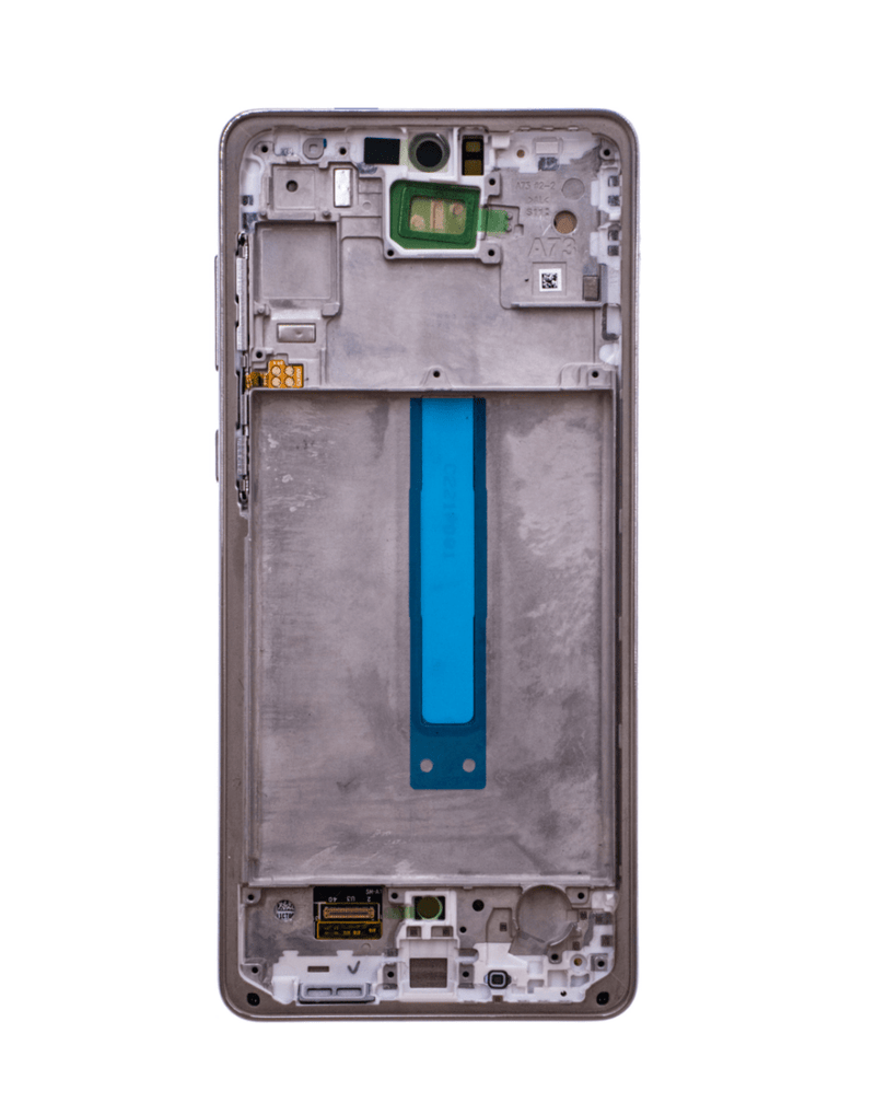 Reparación de pantalla OLED con marco para Galaxy A73 en Guatemala - ¡Encuentra la mejor calidad premium en pantallas Samsung en talleres de reparación de confianza!