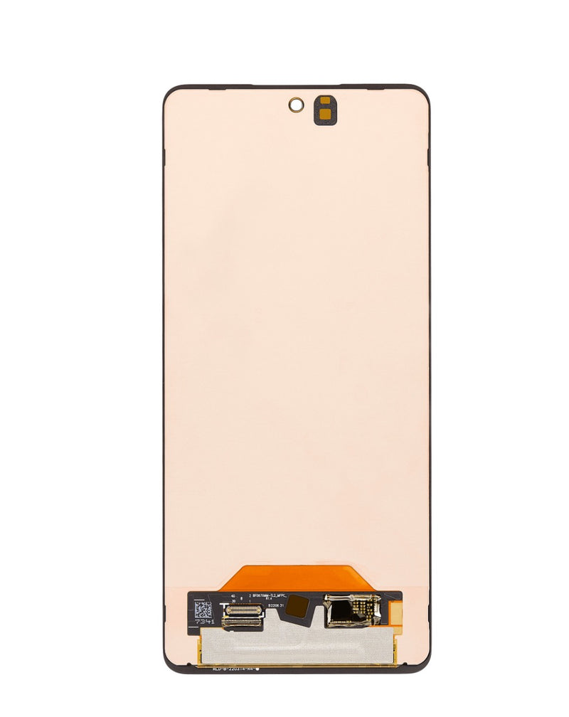 Reparación de pantalla OLED sin marco para Galaxy A73 5G en Guatemala.