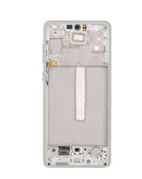 Reparación de pantalla OLED con marco para Samsung Galaxy A73 5G en Guatemala.