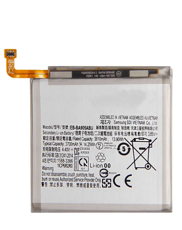 Batería original EB-BA908ABY para Galaxy A90 5G disponible en mayoristas de Guatemala para reparaciones.