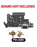 Pines de contacto PCB Samsung A80, 2.5x2.8mm, componentes electrónicos para reparación de BajoPPLCD.