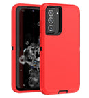 Funda de alta resistencia Samsung Galaxy A13 (RED & BLACK)