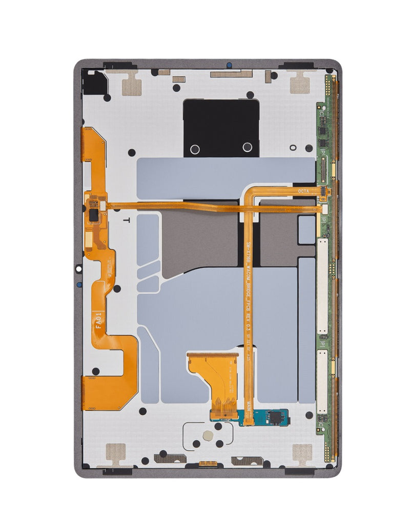 Reparación de pantalla OLED sin marco para Galaxy Tab S9 en Guatemala con calidad premium.