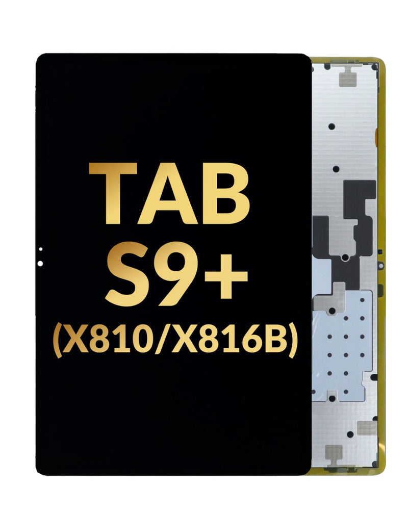 Pantalla OLED sin marco para Galaxy Tab S9 Plus disponible en Guatemala a precios de mayorista, para reparaciones o talleres.