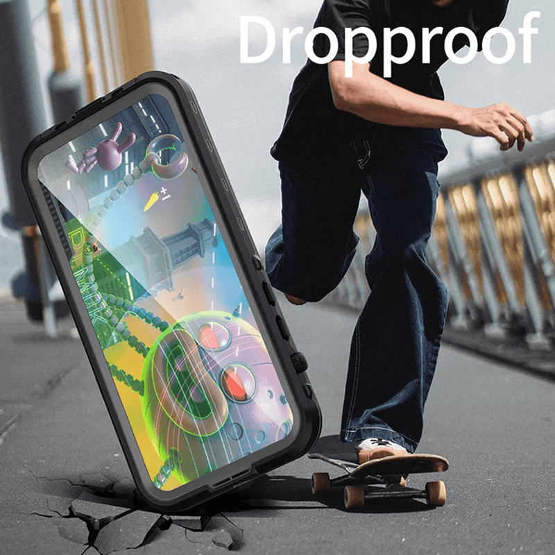 Protege tu iPhone 14 Plus con la funda impermeable SHELLBOX en Guatemala.